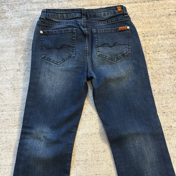 7 for all mankind jeans.  Girls size 12 - Picture 6 of 6